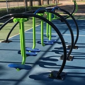 Outdoor fitness equipment Texas