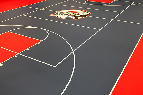 Indoor athletic flooring DFW Texas