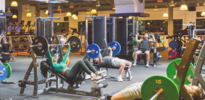 commercial fitness room