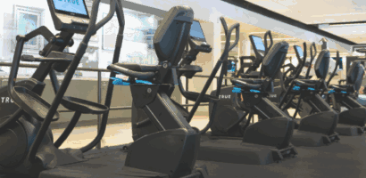 An image featuring a fitness room to demonstrate building an inclusive fitness center.